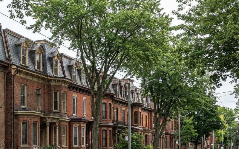 Old Ottawa South Neighborhood Streetscape
